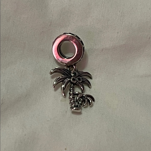 Pandora 925 Sterling Silver Palm Trees Charm - Picture 3 of 3